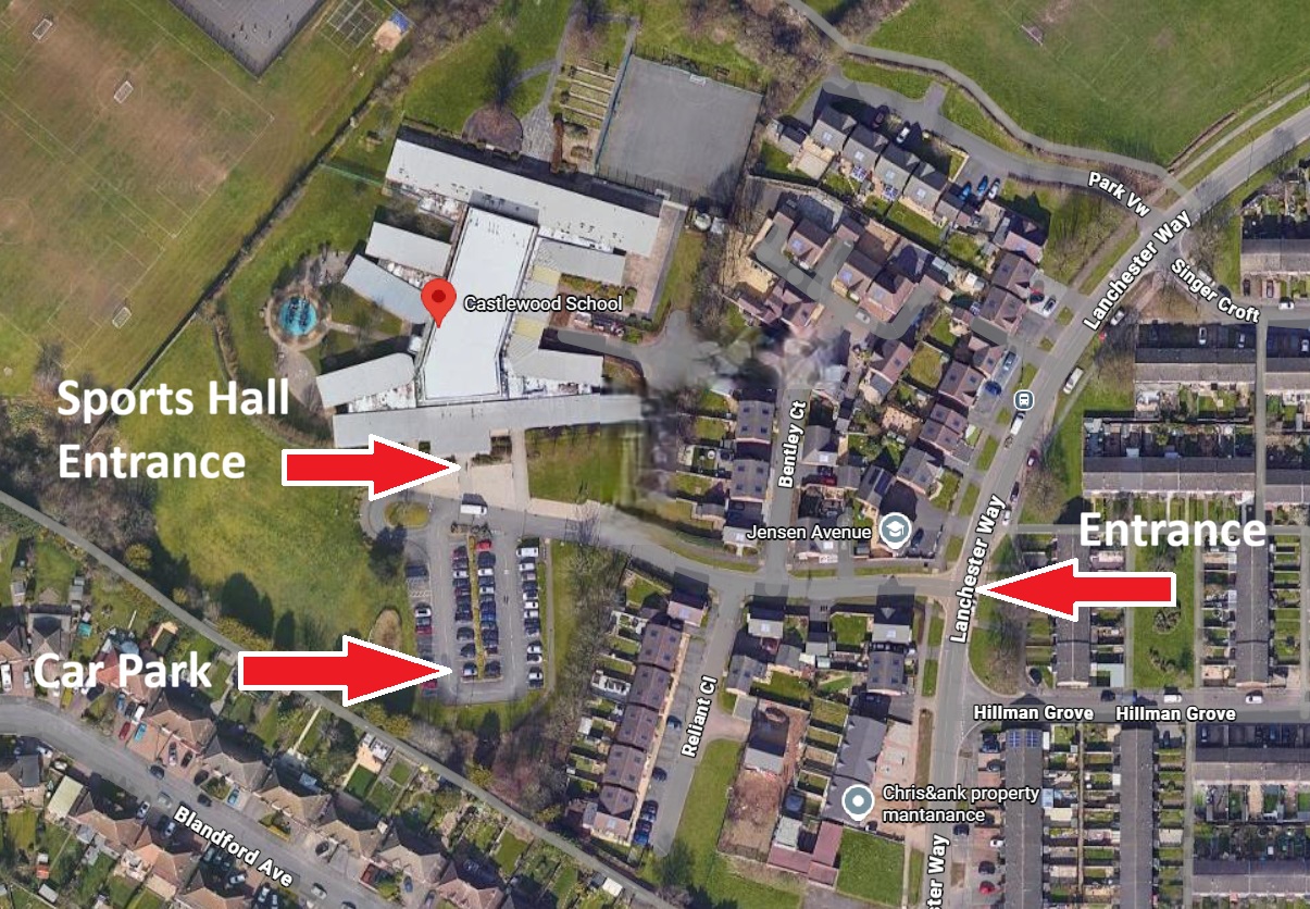 Castlewood School Location